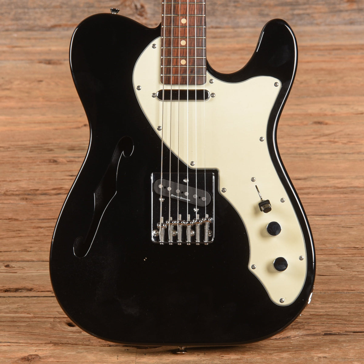 Squier Vintage Modified Telecaster Thinline Black 2011