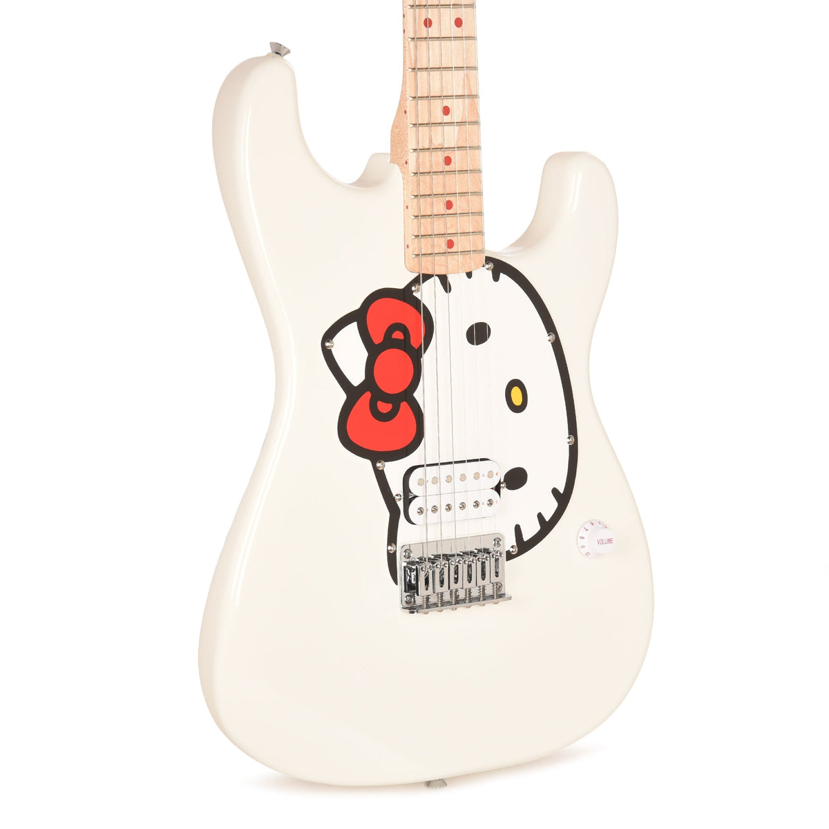 Squier Limited Edition Fender x Hello Kitty White Stratocaster White