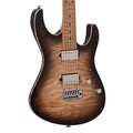 Suhr Custom Modern Black Burst w/ CME-Selected Waterfall Burl Maple Top