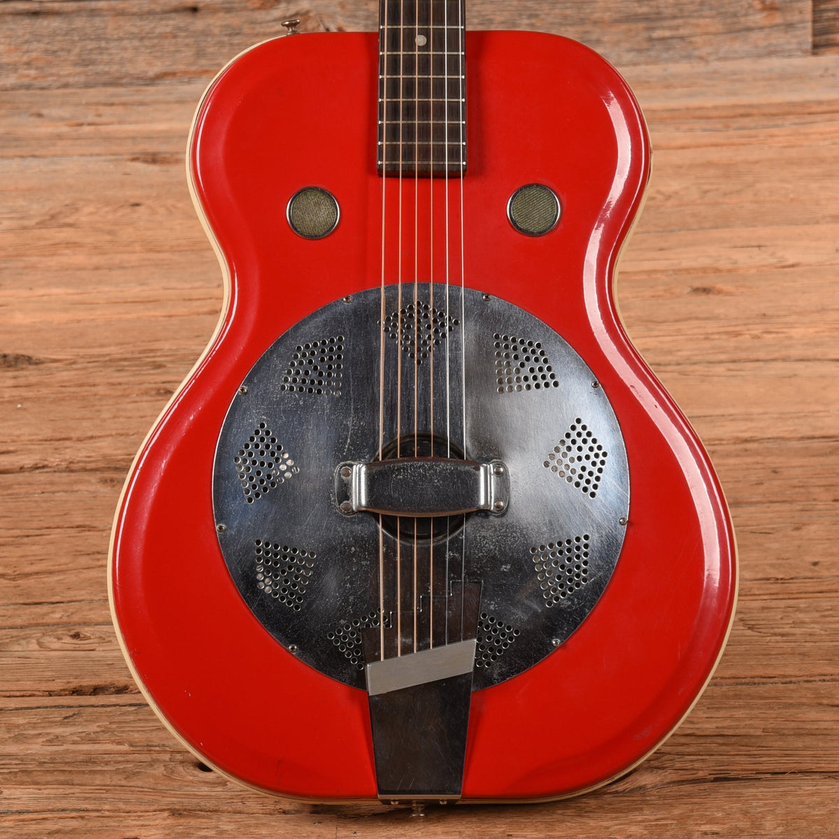 Supro Folkstar Fire Engine Red 1964