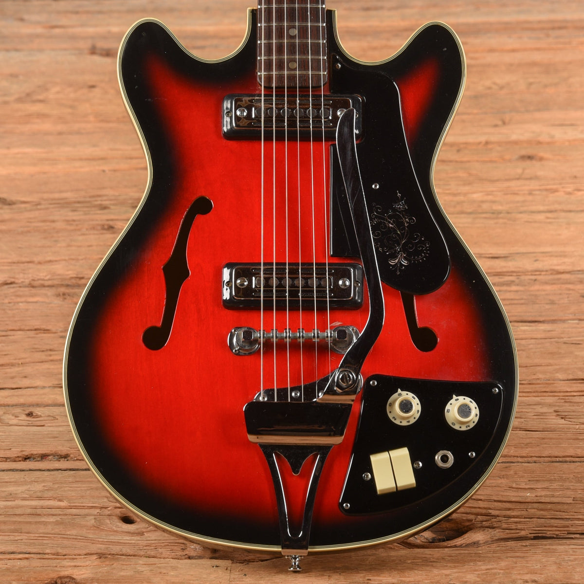 Teisco Del Rey KEP-8T Sunburst 1970s