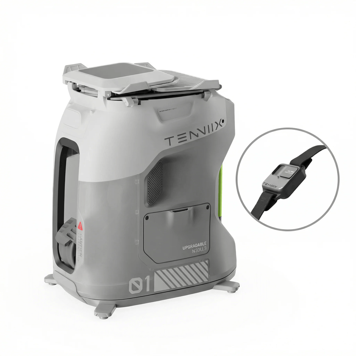 Tenniix Basic Tennis Ball Machine (MINT WHITE)