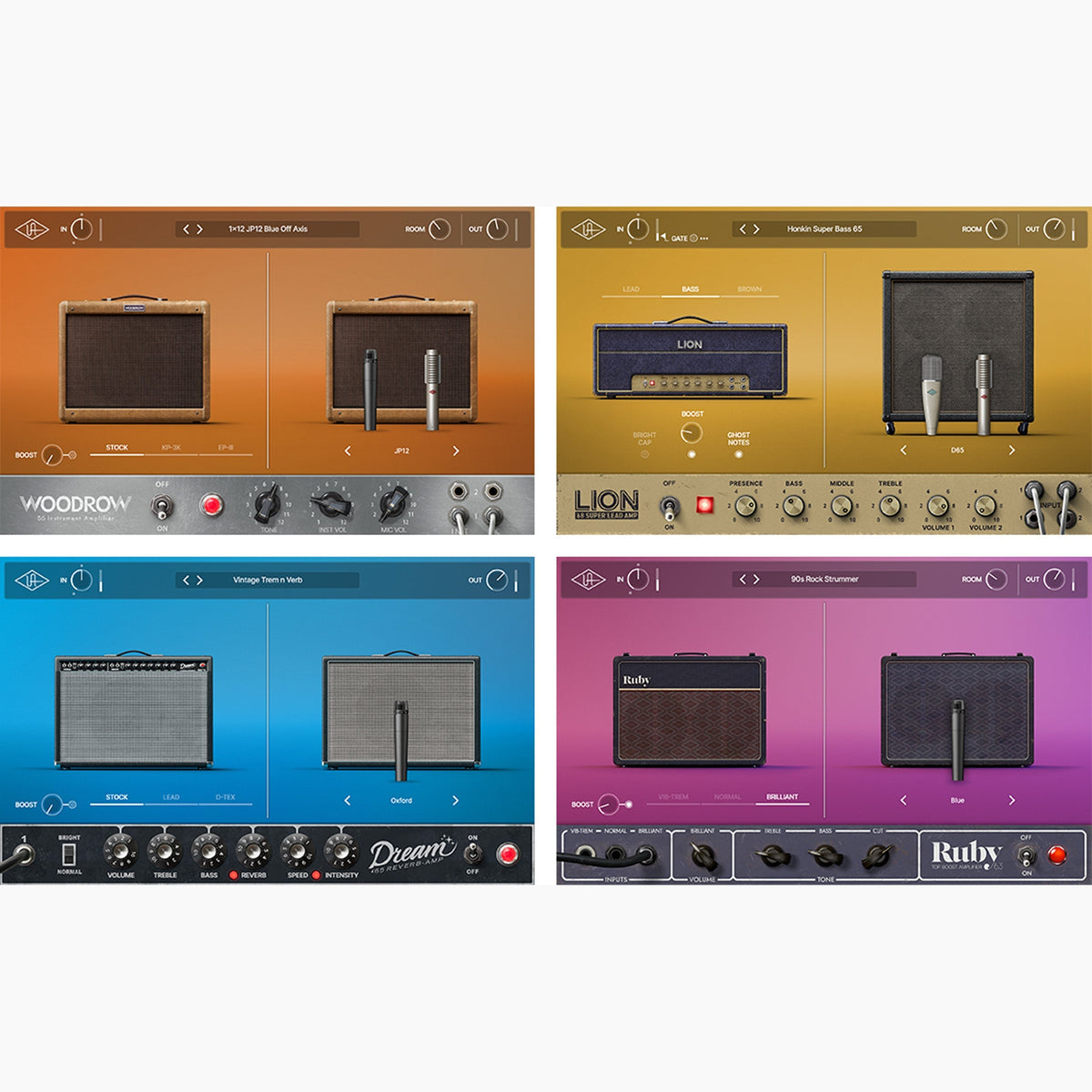 Universal Audio UAD Guitar Amp Bundle V2 (New)