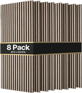 Vevor Acoustic Slat Wall Panels Walnut Sound Absorbing 47.2" x 23.6" 8-Pack New