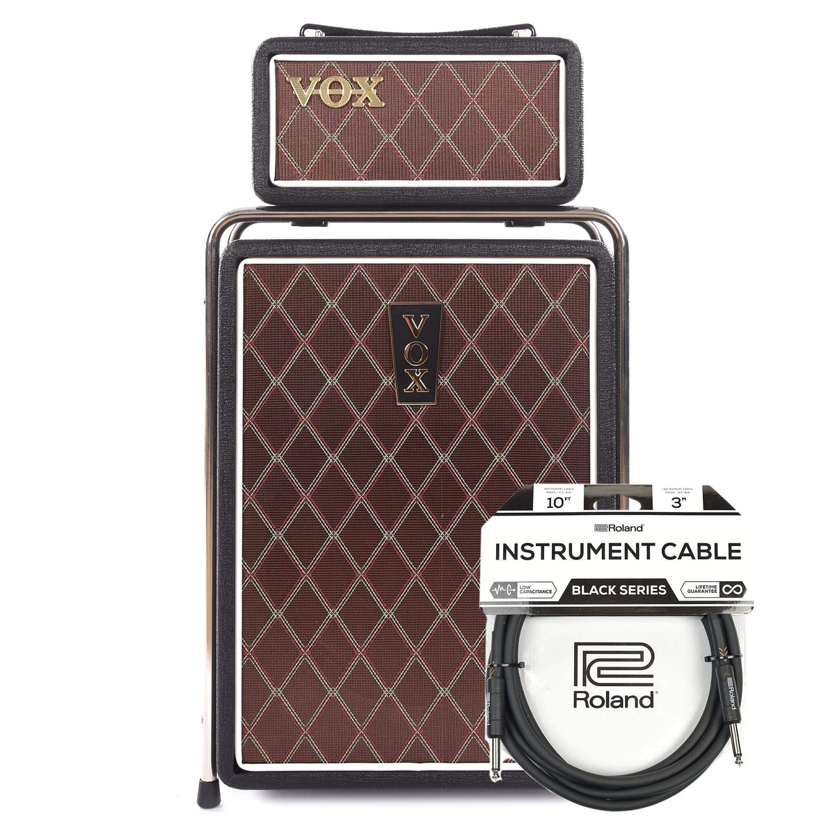 Vox Mini Superbeetle 50w 4ohm w/Celestion 10" Speaker Cable Bundle