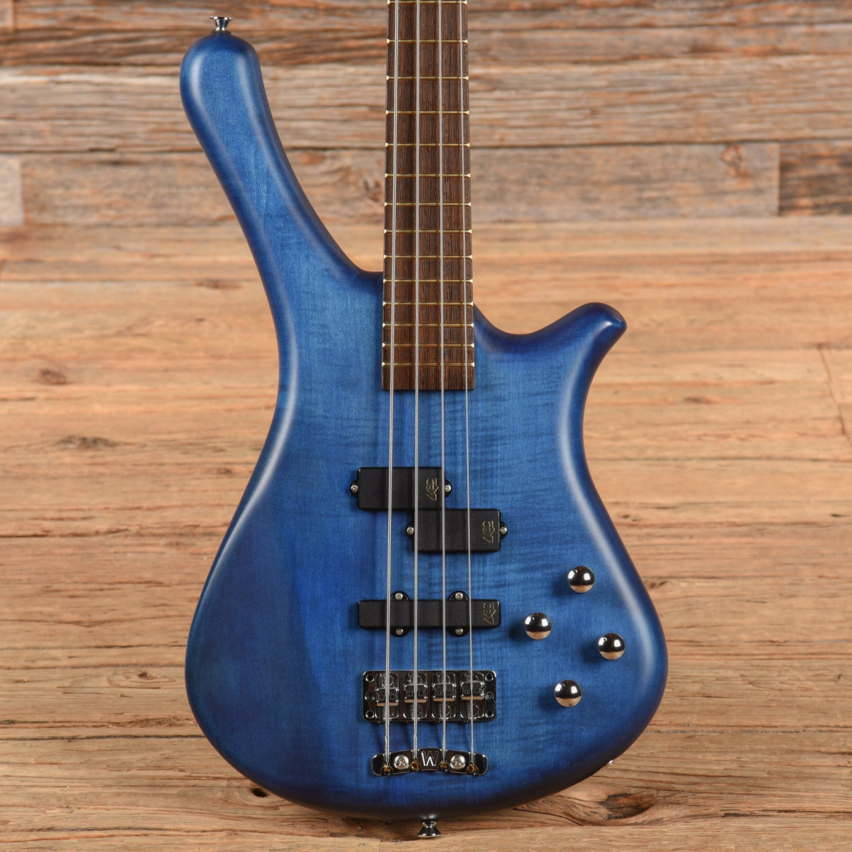 Warwick Fortress One Tranparent Blue Satin 2000